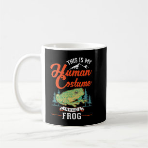 Frog verlässt sich voll und ganz auf die Fahne F. Kaffeetasse