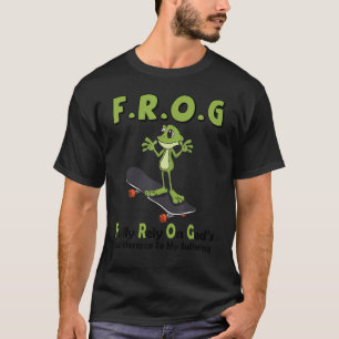 FROG verlässt sich voll und ganz auf Gott, ohne me T-Shirt