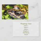 FROG VISITENKARTE (Vorne/Hinten)
