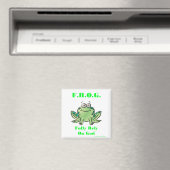 FROG (Voll auf Gott angewiesen) Magnet (In Situ (Geschirrspüler))