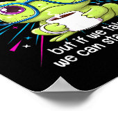 Frog We May Not Party Like We Used To But If We Ta Poster (Ecke)