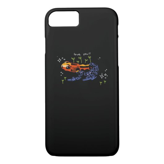Frog Who Loves You Simple Classic Style Case-Mate iPhone Hülle (Rückseite)