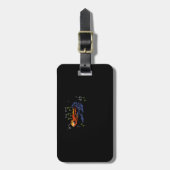 Frog Who Loves You Simple Classic Style Gepäckanhänger (Vorderseite vertikal)