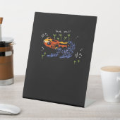 Frog Who Loves You Simple Classic Style Sockelschild (In SItu)