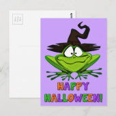 FROG WITCH POSTKARTE (Vorne/Hinten)