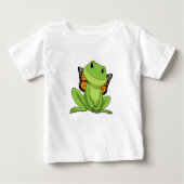 Frog with Butterfly Baby T-shirt (Vorderseite)