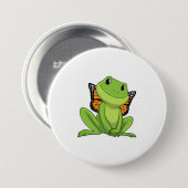 Frog with Butterfly Button (Vorne & Hinten)