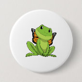 Frog with Butterfly Button (Vorderseite)