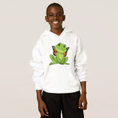 Frog with Butterfly Hoodie (Vorne ganz)