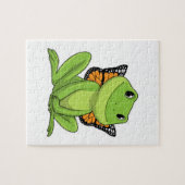 Frog with Butterfly Puzzle (Horizontal)