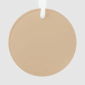 Frog with Coffee – Whimsical Vintage Animal Ornament (Rückseite)