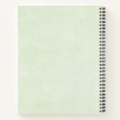 Frog with Green Hat and Shamrock Cute Notizblock (Rückseite)