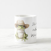 Frog with Hat Kaffeetasse (Mittel)