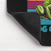 Frog Worlds Best Toad Catcher Funny Amphibien Jagd Mousepad (Ecke)