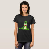 Frog Yoga Fitness Gymnastik T-Shirt (Vorne ganz)