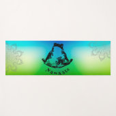 Frog Yoga Mat Namaste Yogamatte (Vorderseite (Horizontal))