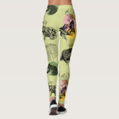 Frogcore und Mushrooms Lover Ästhetik Leggings (Rückseite)