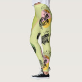 Frogcore und Mushrooms Lover Ästhetik Leggings (Links)
