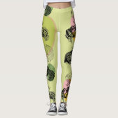 Frogcore und Mushrooms Lover Ästhetik Leggings (Vorderseite)