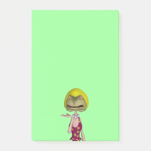 Frogface-Blonde Post-it Klebezettel (Vorderseite)
