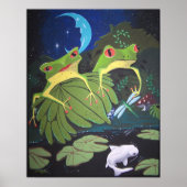 Froggen und Koi Poster (Vorne)