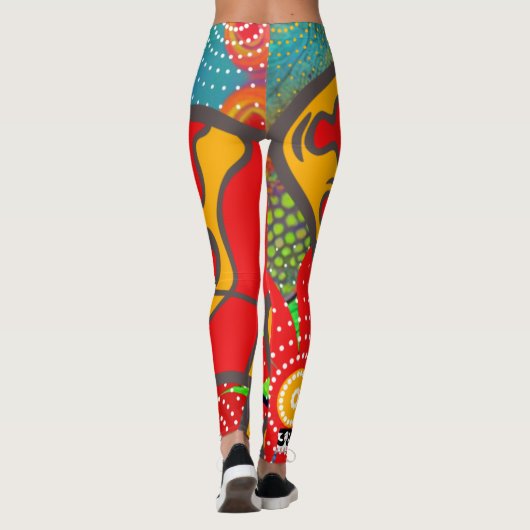 Frogger Leggings (Rückseite)
