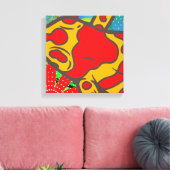 Frogger Leinwanddruck (Insitu (Wohnzimmer))