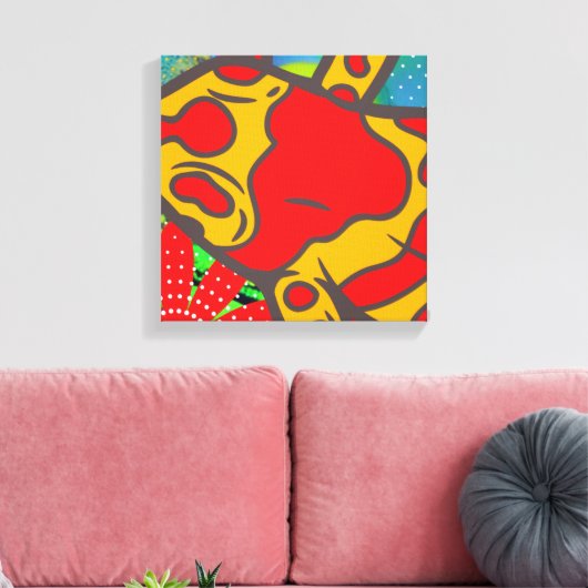 Frogger Leinwanddruck (Insitu (Wohnzimmer))