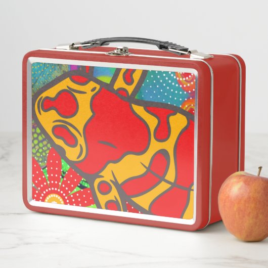 Frogger Metall Brotdose (Beispiel)