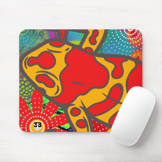 Frogger Mousepad (Mit Mouse)