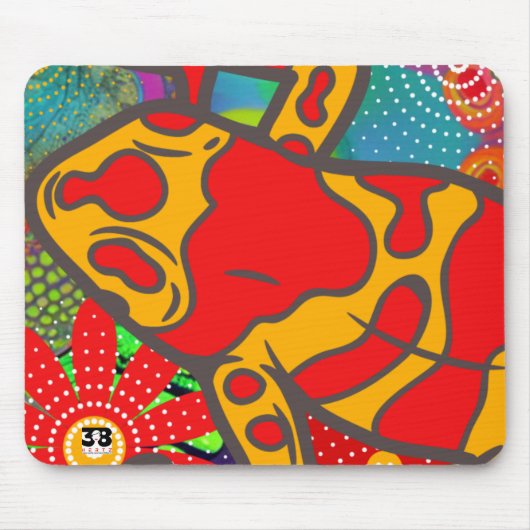 Frogger Mousepad (Vorne)