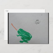 Frogger Postkarte (Vorne/Hinten)