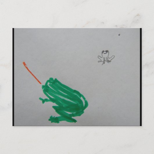 Frogger Postkarte (Vorderseite)