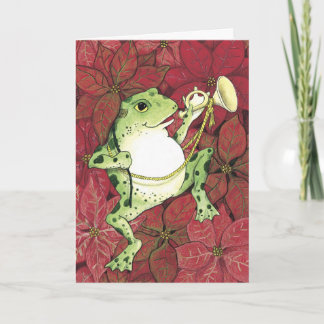 Froggie Feiertag Feiertagskarte