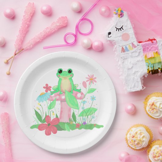 Froggie Fun  Pappteller (Party)