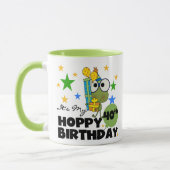 Froggie hopfenreicher 40. Geburtstag Tasse (Links)