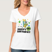 Froggie hopfenreicher 50. Geburtstag T-Shirt (Vorderseite)