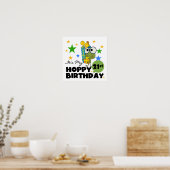 Froggie Hoppy 21. Geburtstag Poster (Küche)