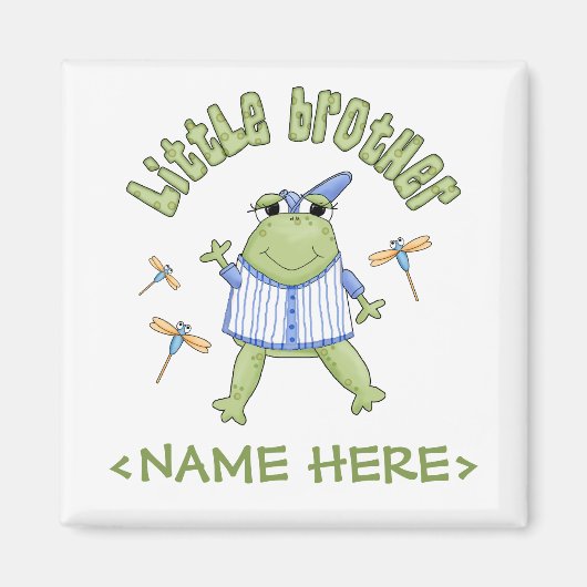 Froggie Little Brother Magnet (Vorne)
