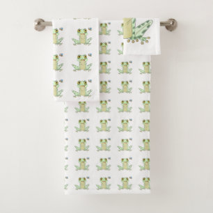 Froggie Newton Badhandtuch Set