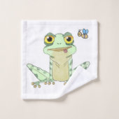 Froggie Newton  Badhandtuch Set (Waschlappen)