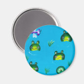 FROGGIE POND Magnet (Vorderseite/Rückseite)