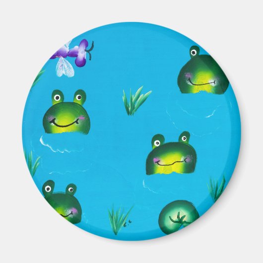 FROGGIE POND Magnet (Vorne)