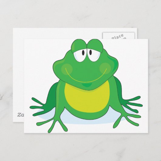 Froggie Postkarte (Vorne/Hinten)