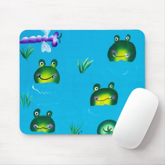 FROGGIE TEICH Mousepad (Mit Mouse)