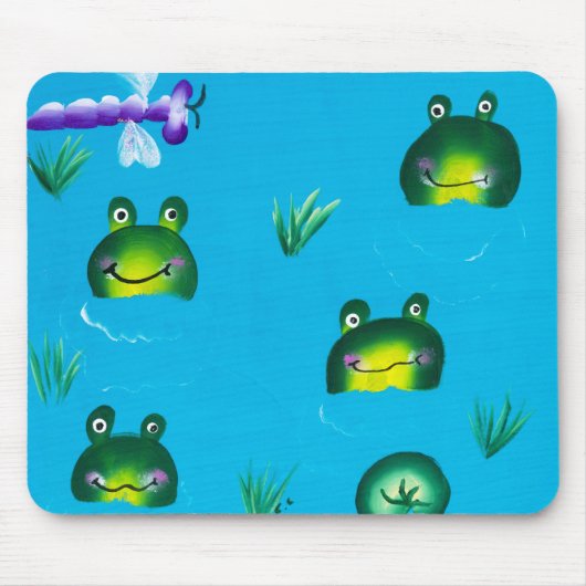 FROGGIE TEICH Mousepad (Vorne)