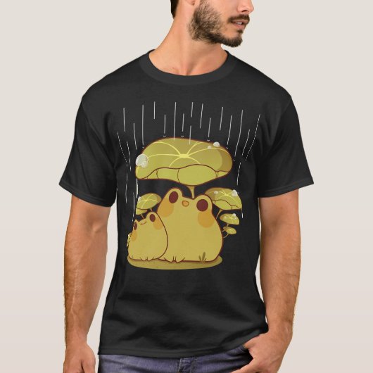 Froggies zusammen im Regen T-Shirt (Vorderseite)