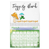 Frogging-Kalender 2023 - Mushroom Kalender (Mär 2027)
