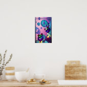 Froggled Ken Gage Fantasy Frog Poster (Küche)