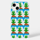 Froggy auf einem Hill Phone Case (Rückseite)